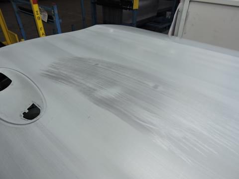 Detailaufnahme eines fehlerhaften Bauteils zur visuellen Kontrolle